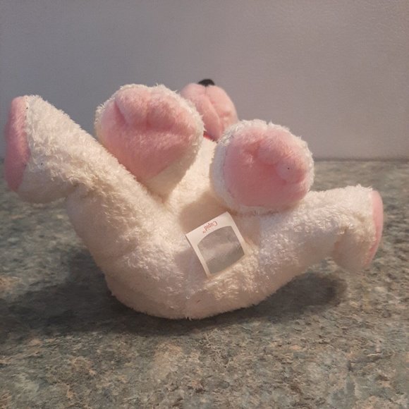 Cupid the Valentines Day Dog Ty Beanie Baby  Heart over  Eye Retired 2001 - Picture 8 of 13